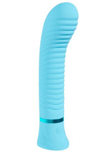 Load image into Gallery viewer, Loveline Divine 10 Function Rechargeable Silicone Ribbed G-Spot Vibrator
