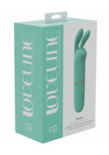 Load image into Gallery viewer, Loveline Dona Mini Rabbit Silicone Rechargeable Vibrator - Green
