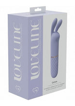 Load image into Gallery viewer, Loveline Dona Mini Rabbit Silicone Rechargeable Vibrator - Lavender/Purple
