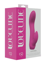 Load image into Gallery viewer, Loveline Empower Rechargeable Dual Motor 10 Speed Rabbit Vibrator - Pink
