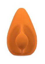Load image into Gallery viewer, Loveline Ergodrop 10 Function Rechargeable Silicone Vibrator - Orange
