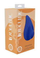 Load image into Gallery viewer, Loveline Ergodrop 10 Function Silicone Vibrator - Blue
