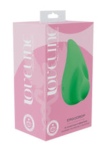 Load image into Gallery viewer, Loveline Ergodrop 10 Function Silicone Vibrator - Green
