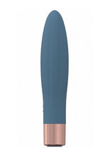 Load image into Gallery viewer, Loveline Fame Silicone Rechargeable 10 Speed Mini Vibrator - Blue
