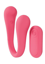 Load image into Gallery viewer, Loveline Flexease Bend 10 Function Rechargeable Silicone Vibrator - Pink
