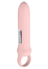 Load image into Gallery viewer, Loveline Harmony Loop Grip 10 Function Rechargeable Silicone Vibrator - Pink
