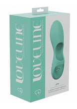 Load image into Gallery viewer, Loveline Joy Rechargeable Silicone Finger Vibrator - Green
