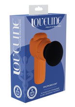 Load image into Gallery viewer, Loveline Microboost 10 Function Vibrating Rechargeable Silicone Massager - Orange
