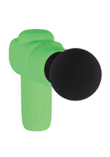 Load image into Gallery viewer, Loveline Microboost 10 Function Vibrating Rechargeable Silicone Massasger - Green
