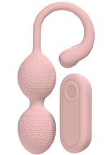 Load image into Gallery viewer, Loveline Pelvifit Beads 10 Function Vibrating Rechargeable Silicone Kegel Vibe with Remote Control - Pink
