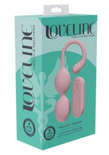Load image into Gallery viewer, Loveline Pelvifit Beads 10 Function Vibrating Rechargeable Silicone Kegel Vibe with Remote Control - Pink
