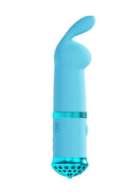 Load image into Gallery viewer, Loveline Reve 10 Function Silicone Rechargeable Mini Rabbit - Blue
