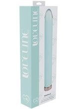 Load image into Gallery viewer, Loveline Sparkle Rechargeable 10 Function Glass Vibrator - Green - 6.3in
