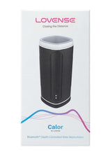 Load image into Gallery viewer, Lovense Calor Rechargeable Bluetooth Remote Stroker - Black
