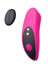 Load image into Gallery viewer, Lovense Ferri App Compatible Silicone Panty Vibrator - Black/Pink
