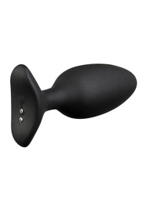 Lovense Hush 2 Rechargeable App Compatible Silicone Vibrating Anal Plug