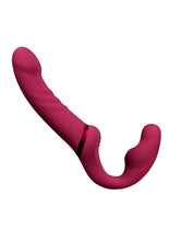 Load image into Gallery viewer, Lovense Lapis Rechargeable Silicone App Control Dual End Strapless Strap-On Vibrator
