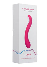 Load image into Gallery viewer, Lovense Osci 2 Rechargeable Remote Control G-Spot Vibrator - Pink
