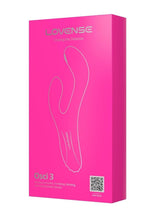 Load image into Gallery viewer, Lovense Osci 3 Rechargeable Silicone G-Spot Vibrator with Clitoral Stimulator - Pink
