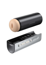 Load image into Gallery viewer, Lovense Solace Pro Rechargeable App Compatible Stroker - Black/Silver
