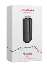 Load image into Gallery viewer, Lovense Solace Rechargeable Thrusting Pussy Masturbator - Black
