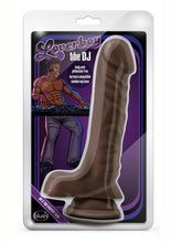 Load image into Gallery viewer, Loverboy The DJ Dildo - Chocolate - 9in

