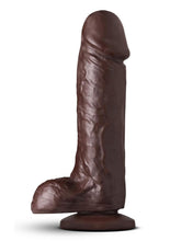 Load image into Gallery viewer, Loverboy The Movie Star Dildo - Chocolate - 8in
