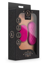 Load image into Gallery viewer, Lush Carina Rechargeable Silicone Vibrating Egg - Velvet - Fuchsia/Purple

