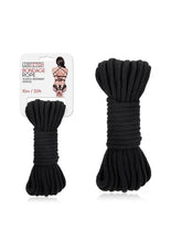 Load image into Gallery viewer, Lux Fetish Bondage Rope - Black - 10m
