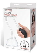 Load image into Gallery viewer, Lux Fetish Deluxe Pussy Pump - Clear
