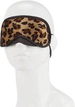 Load image into Gallery viewer, Lux Fetish Peek-A-Boo Love Mask - Animal Print/Leopard
