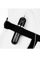 Load image into Gallery viewer, Lux Fetish Realistic Vibrating Dildo with Harness Remote Control
