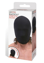 Load image into Gallery viewer, Lux Fetish Stretch Hood Black One Size Fits All - Black
