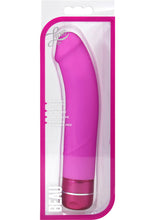 Load image into Gallery viewer, Luxe Beau Vibrating Silicone Dildo - Pink - 8.5in
