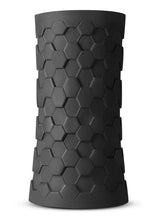 Load image into Gallery viewer, M Elite Platinum Hekx Silicone Dual End Masturbator - Black
