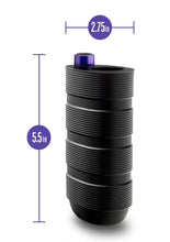 Load image into Gallery viewer, M Elite Platinum Strok Rechargeable Silicone Dual End Pussy Masturbator
