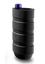 Load image into Gallery viewer, M Elite Platinum Strok Rechargeable Silicone Dual End Pussy Masturbator - Black
