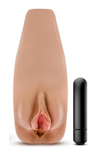 Load image into Gallery viewer, M Elite Soft and Wet Natasha Realstic Vagina Masturbator - Caramel
