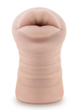 Load image into Gallery viewer, M For Men Angie Vibrating Masturbator with Bullet - Mouth - Vanilla
