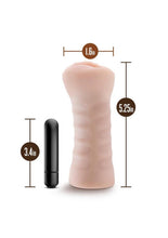 Load image into Gallery viewer, M For Men Ashley Vibrating Masturbator with Bullet - Pussy
