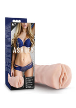 Load image into Gallery viewer, M For Men Ashley Vibrating Masturbator with Bullet - Pussy - Vanilla
