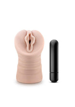 Load image into Gallery viewer, M For Men Ashley Vibrating Masturbator with Bullet - Pussy
