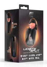 Load image into Gallery viewer, M For Men Lickety Split Rechargeable Vibrating Penis Head Stimulator - Black
