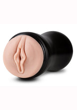 Load image into Gallery viewer, M For Men Soft and Wet Self Lubricating Masturbator Cup Ridge/Orb - Pussy - Flesh/Vanilla
