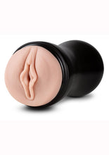 Load image into Gallery viewer, M For Men Soft and Wet Self Lubricating Masturbator Cup Ridge - Pussy - Flesh/Vanilla
