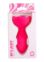 Load image into Gallery viewer, M'lady Light Up Rotating Silicone Rechargeable Anal Plug - Pink
