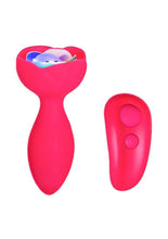 Load image into Gallery viewer, M'lady Light Up Rotating Silicone Rechargeable Anal Plug - Pink
