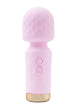 Load image into Gallery viewer, M'lady Rechargeable Silicone Mini Vibrating Wand - Pink
