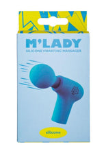 Load image into Gallery viewer, M'lady Silicone Rechargeable Vibrating Massager - Teal
