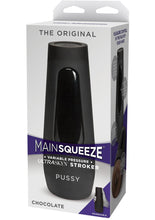 Load image into Gallery viewer, Main Squeeze The Original Ultraskyn Masturbator - Pussy - Black/Chocolate

